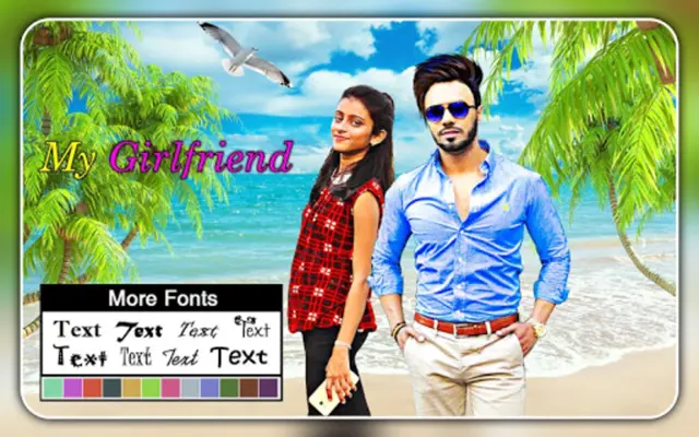 GirlFriend Photo Editor android App screenshot 2